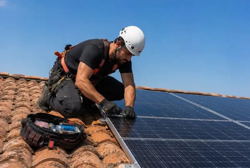 Maintenance et monitoring de panneaux solaires à Nuaillé-d'Aunis